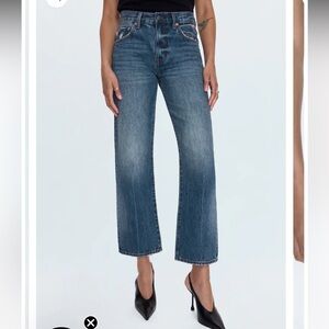 Pistola LEXI MID RISE BOWED STRAIGHT JEAN - ARTISAN, NWOT